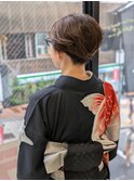 ショートヘアアレンジ