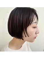 ドルセ(Dulce) ぷつっと顔まわりレイヤー×まるみボブ