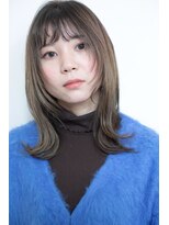 たさわ堂&nbsp;【ラフミディアム】ミディアム×顔周りウルフ♪