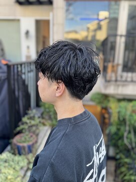 エルメ(Elme) 波巻きパーマ×マッシュレイヤー♪メンズカット☆