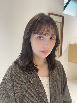 ニール シトロン 名古屋 伏見 丸の内(NEELU citron) 【neelu_citron_hachi】ラテブラウン×ミディアムレイヤー