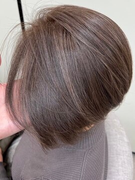 ドロシー 郡山桑野店(Dorothy) 黒髪ボブルフネビージュ小顔ワンレン