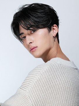 ダダ 本店(D.D.) フェミニンセンターパート/センターパート/ニュアンスパーマ