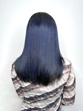 ザ オーダー(THE ORDER) ブリーチあり艶感ネイビーブルーグレー