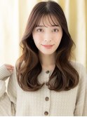 グレージュアッシュ韓国風巻きフェミニンロングZ北浦和30代40代