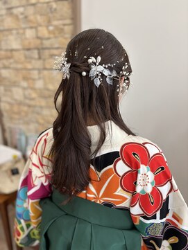 アメイジングヘアー 千歳店(AMAZING HAIR) 袴ハーフアップ