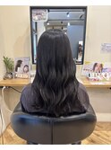 ナチュラルブラック/ミニウルフ/デジタルパーマ/小野/鎌取