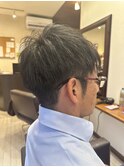 メンズショート・ツーブロック・ビジネス・大人