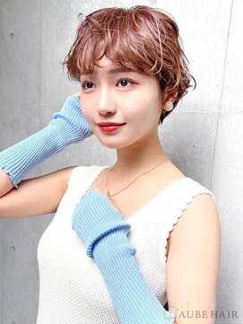 オーブヘアー ディモ 粕屋店(AUBE HAIR dimo) 20代・30代_マッシュショートパーマ