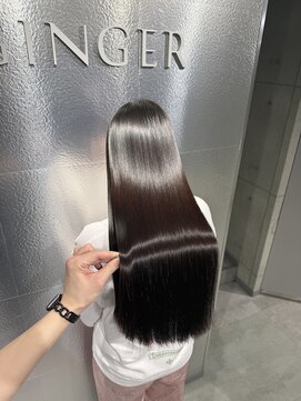 ジンジャー(GINGER) 【ドライヤーのみです】圧倒的美髪縮毛矯正