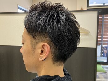 メンズヘアーサロンオーザの写真/《メンズ専門/平日限定お得なクーポン多数ご用意◎》手早くも丁寧な施術で理想のスタイルを叶えます！