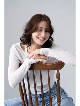 アンダーバーホワイト 鳳店(_WHITE) ミディアム×グレージュ