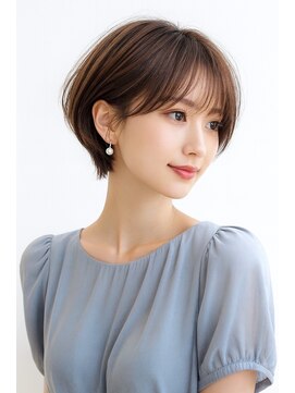 ゲイン(Gain) ショートカット・レイヤーカット×白髪ぼかし