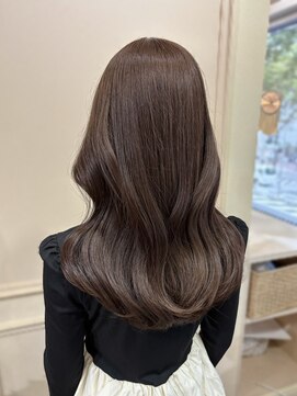 【@_ayaym_】ショコラベージュ