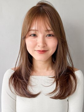 キリ 表参道(kyli) 20代30代40代◎シースルーバングこなれヘアセミディ美髪前髪