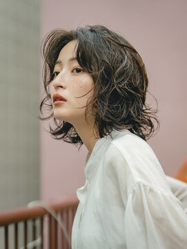 benji 横浜店【ベンジー】【3月28日オープン（予定）】 《benji》大人パーマボブ