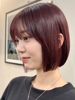 アビー(ABBEY)&nbsp;ボブ/前下がりボブ/ぷつっとボブ