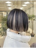 イメチェン/ピンクベージュ/アンブレラカラー/前髪/戸塚