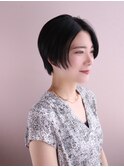 ハンサムショートボブ/ショートヘア/30代/40代/50代/尼崎