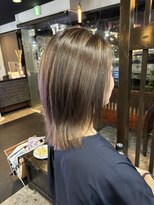 ヘアリゾート マンゴスティン(hair resort Mangosteen) ハイライト×グレージュ