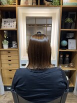 アンボス(Ambos) 美髪矯正×切りっぱなしボブ!