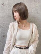 ソルナ 西宮(SOLUNA)&nbsp;秋のヘーゼルグレージュボブ