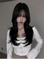 サロンドアイ(salon de i)&nbsp;くびれロングレイヤー × ショコラブラウン