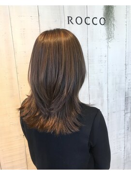 ロッコ 深谷店(ROCCO) さらツヤ☆N.カラー×Hi&Loライト×トキオTr