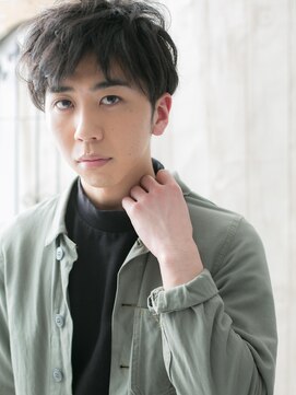 モッズヘア メン 上尾東口店(mod's hair men) ≪mod's men≫ラフな質感で遊ぶ！無造作ショートA