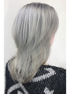 ネックス 表参道本店(nex) 【nex 表参道】ホワイトシルバーブロンド