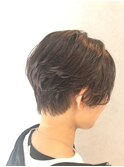 大人綺麗♪ショートカット×ナチュラルベージュ