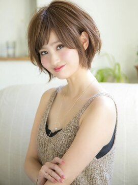 ロンドプランタン 恵比寿(Lond Printemps) 【ロンド恵比寿店】大人可愛いふんわりショートボブ短めバング