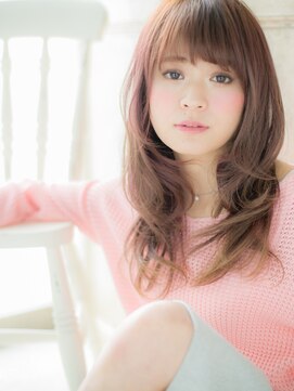 モッズ ヘア 福岡姪浜店(mod's hair) *mod's姪浜*…カーキピンクベージュ小顔ニュアンスウェーブe