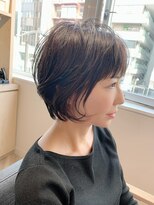アルト(Alto) 大人可愛い20代30代40代50代前下がりひし形小顔ボブ丸みショート