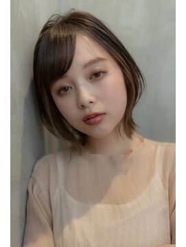 ブエナビスタ(BUENA VISTA) 【BUENAVISTA】大人かわいい前髪ボブ/インナーカラー/イルミナ