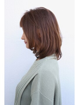 チェルモ(CHELUMO) 2wayバングのセミディアムスタイル