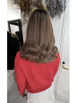 シェルマン(Charmant) 髪質改善ミルクティーベージュケアブリーチダブルカラー