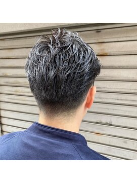 ヒロギンザ 五反田店(HIRO GINZA) 2ブロパートパーマ　理容室　床屋　理容室