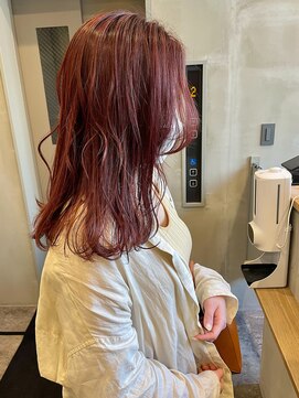 フレーム なんば店(FRAME) ●色落ちも楽しめるベリーピンク●