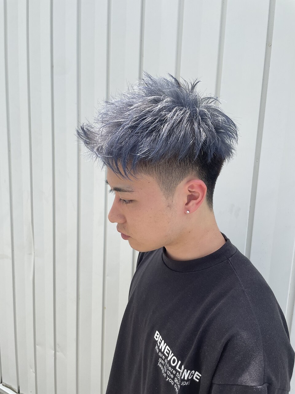 スカイブルージェットモヒカン：L165853081｜ステイジー(STAYG)のヘア