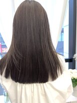 リル(re'll) 《花屋併設》ロブヘア/アッシュブラック/ニュアンスカラー◎30代