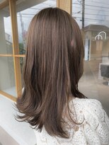 モカヘアー(mocha hair)&nbsp;ベージュカラー