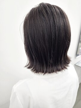 ゴットラトゥール(GOTTO LATOUR) イメチェン大人可愛いくびれ薄めバンググレージュカラー