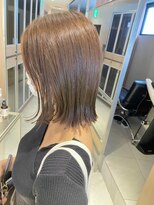 ヘアサロンガリカアオヤマ(hair salon Gallica aoyama)&nbsp;【坂本拓麻】大人かわいい切りっぱなしボブ/ミディボブ<青山>