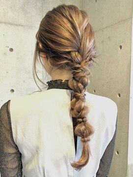 アーレント(AREND) 編みおろしヘア/アレンジ/お呼ばれアレンジ
