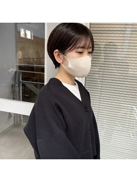 ミント(mint) 耳かけショート/ショート/ジェンダーレスショート/ブルージュ