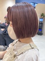 ヒビヲ(HIBIO)&nbsp;ナチュラルボブショートミニボブダブルカラーハイライトブリーチ