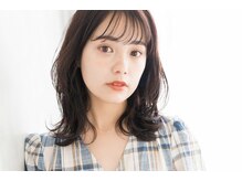 【 流す前髪 】