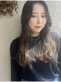 透け感オリーブベージュ