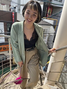 フィン(fin,) fin,/ブリーチ/パーマ/ハイトーン/ダブルカラー/インナーカラー